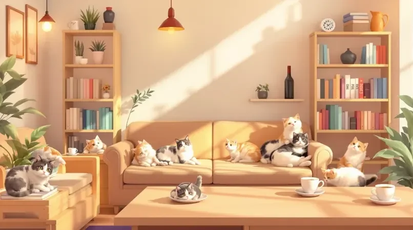 猫咪咖啡馆 - 不卡影院热门短片封面